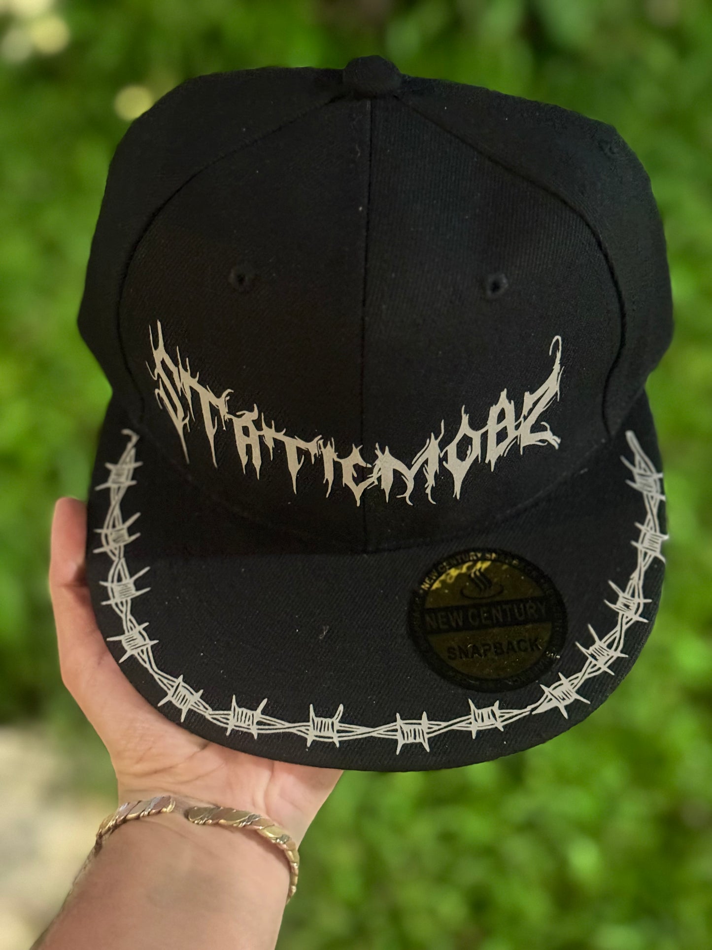 Snapback Reflective StaticMobz Cap