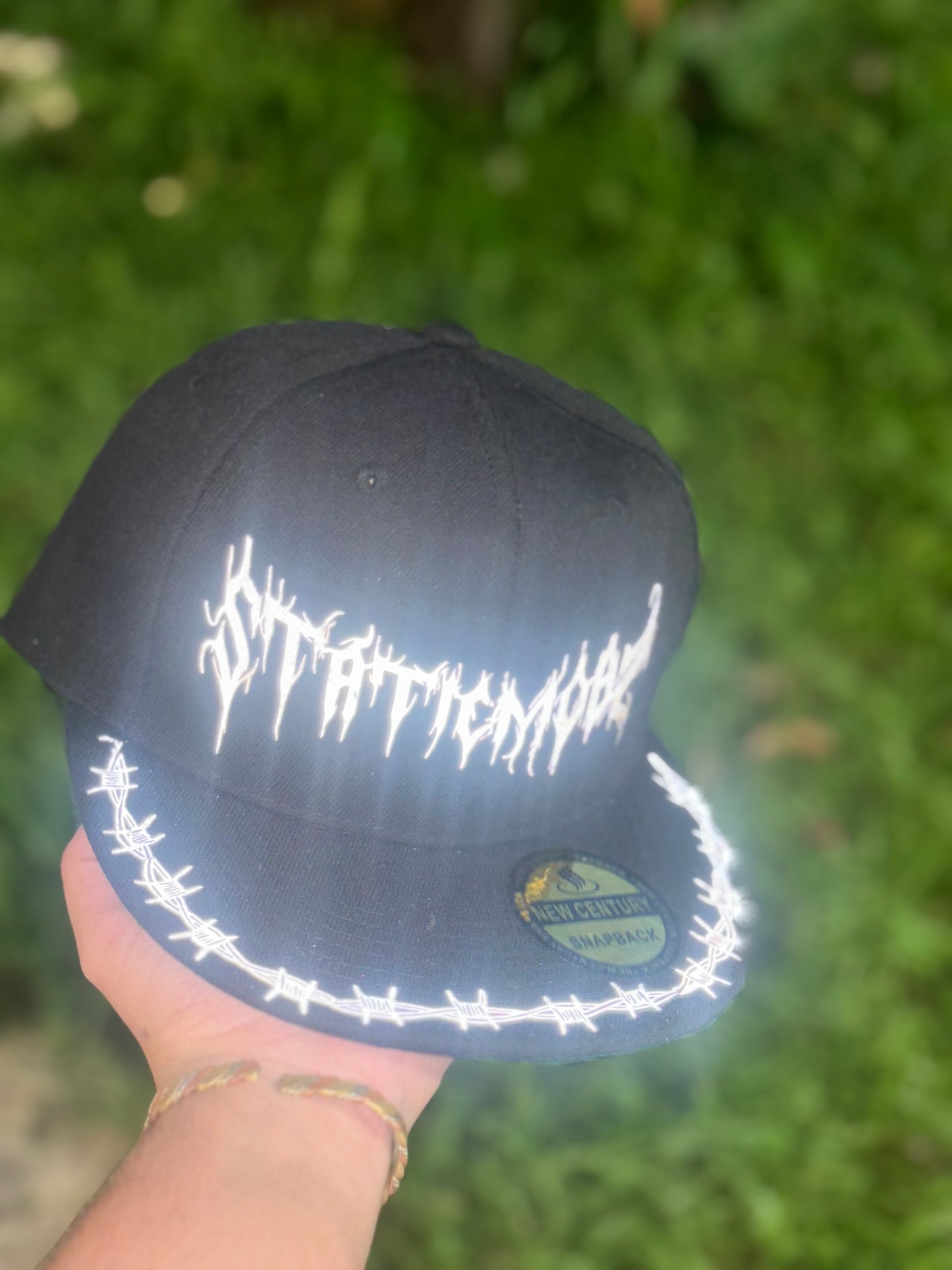 Snapback Reflective StaticMobz Cap