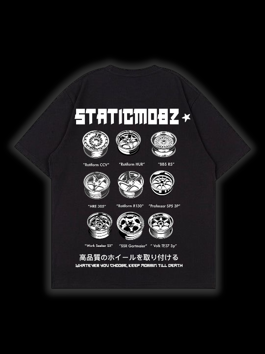 Wheel Collection Shirt x StaticMobz