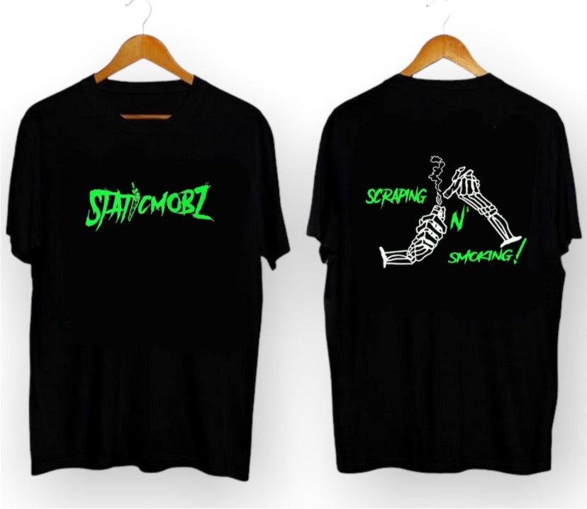 Static Mobz 4/20 Scraping & Smoking Tee