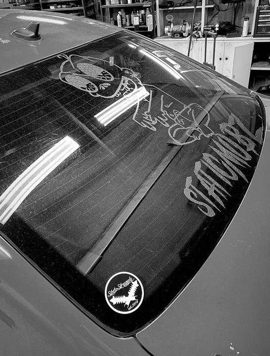 Static Mobz (Rug Ratz Inspired) Rear Banner