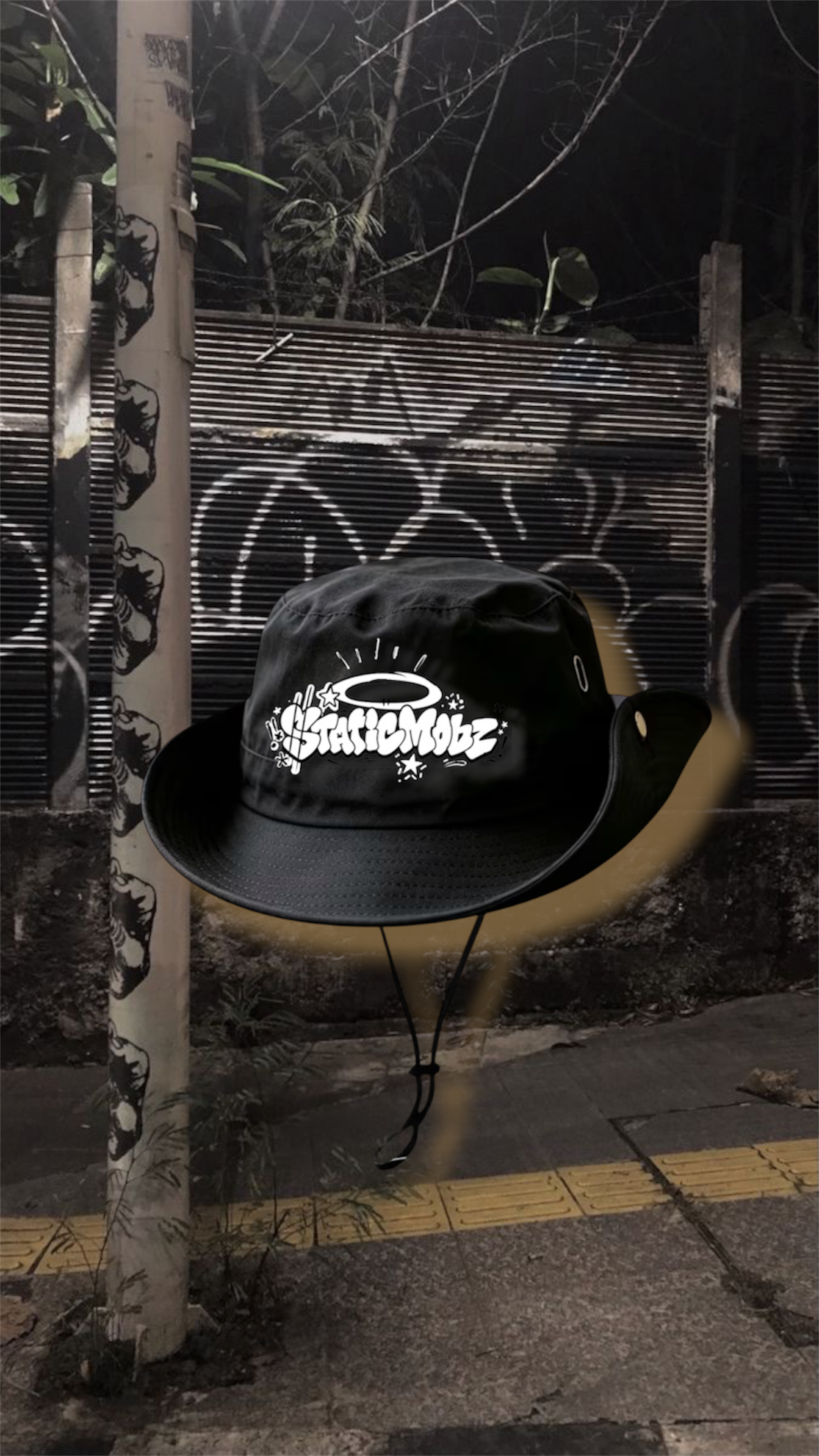 Graffiti Summer Hat ( belt )