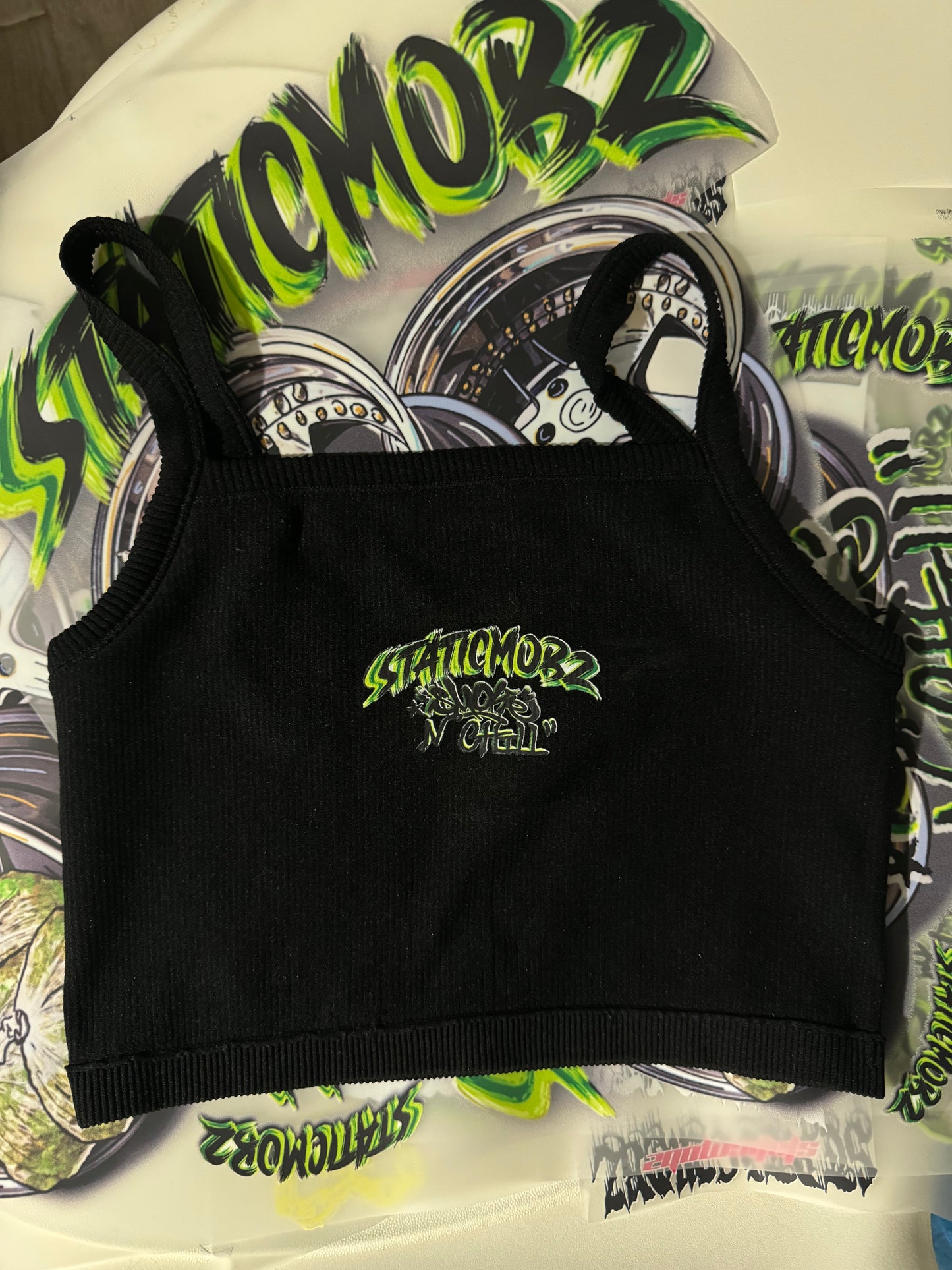 Smoke N’ Chill crop top