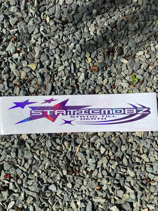 Y2K Static Till Death Banner