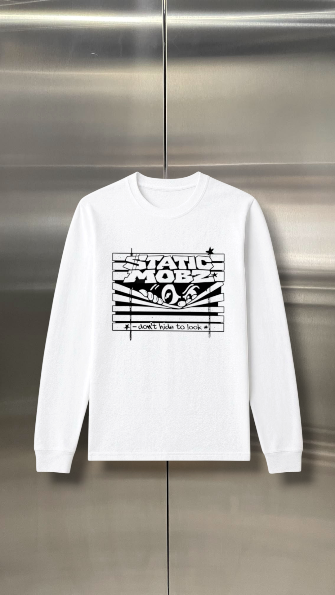 Don’t hide to look long sleeve shirt