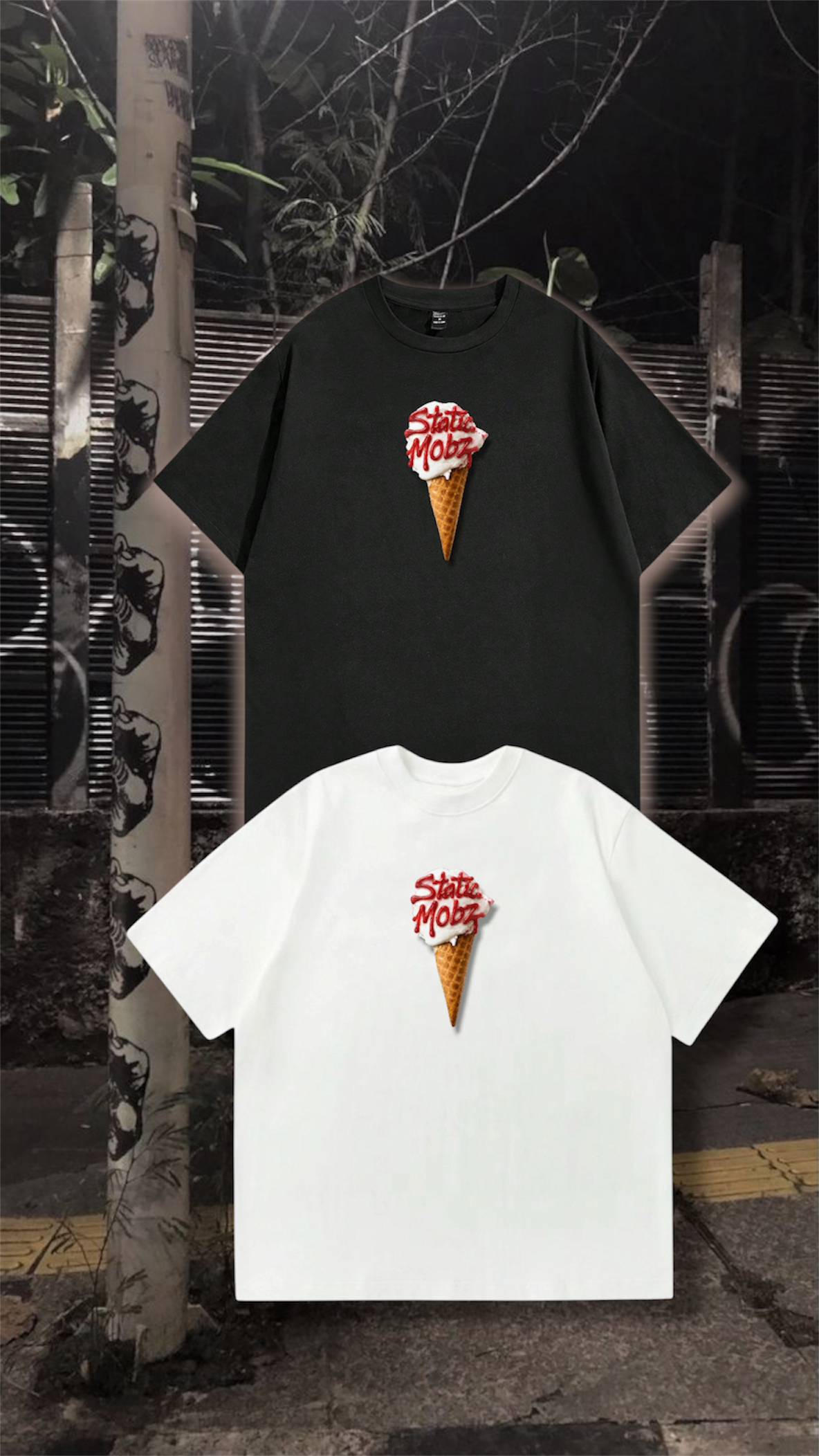 Hot Summer Cherry Cone Shirt