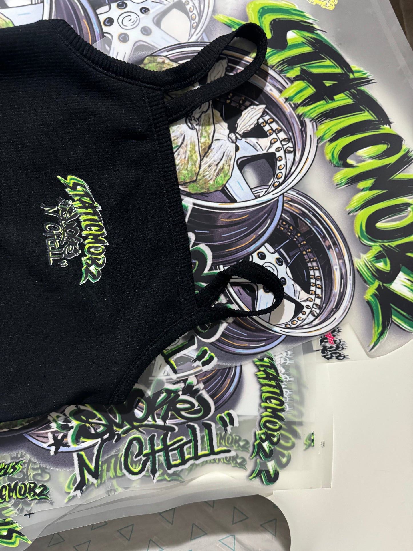 Smoke N’ Chill crop top
