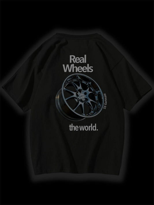 Real Wheels The World shirt