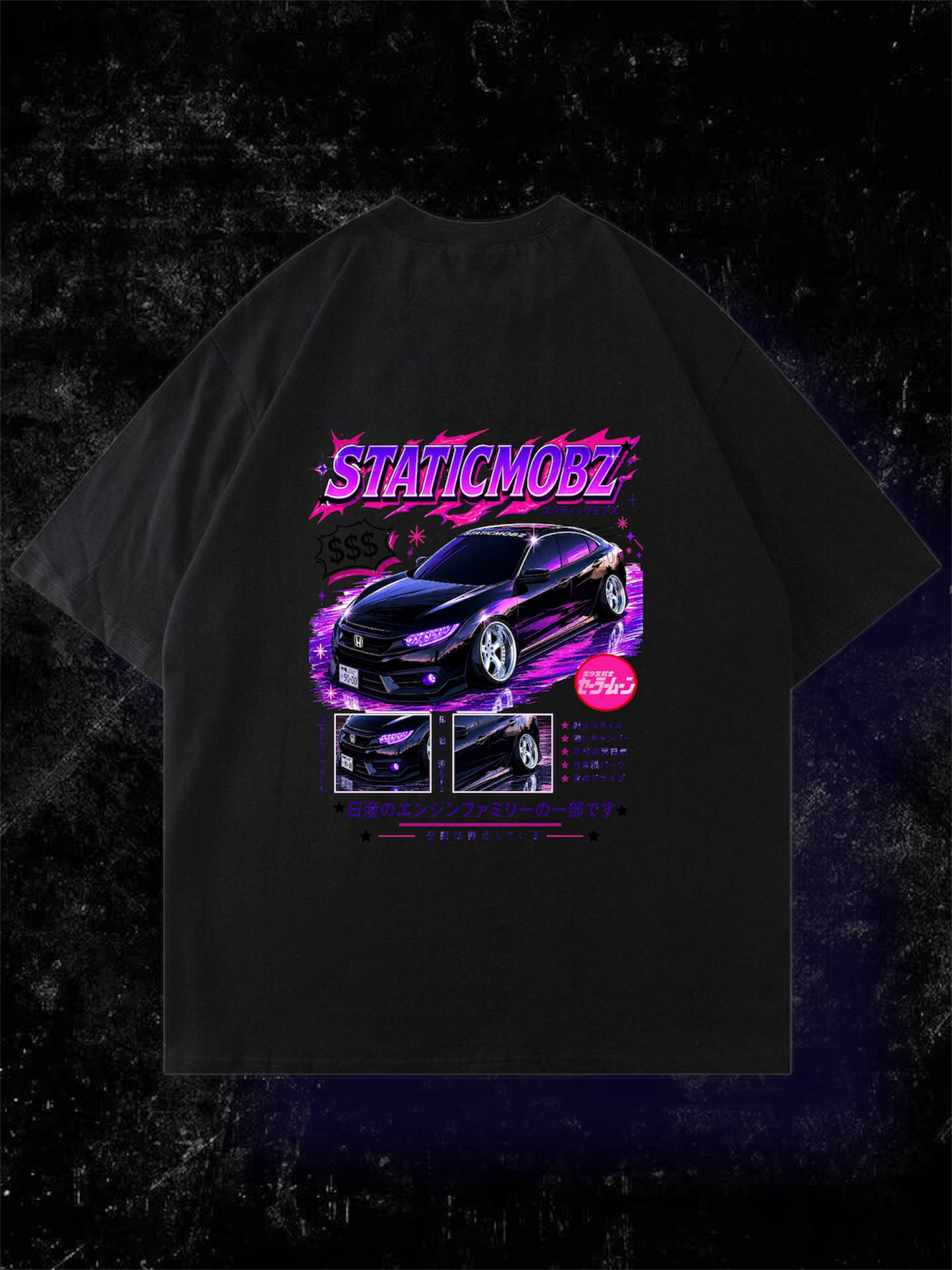 Honda LX 2018 StaticMobz Collab Shirt