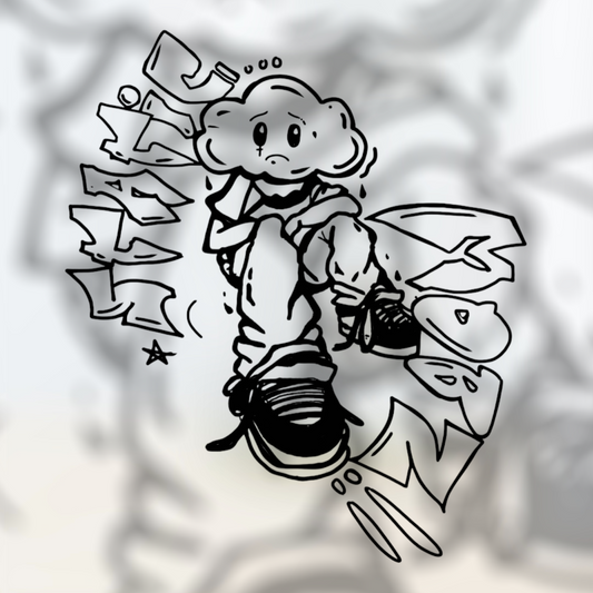 Mr. Cloud (PLUSHIE) Banner