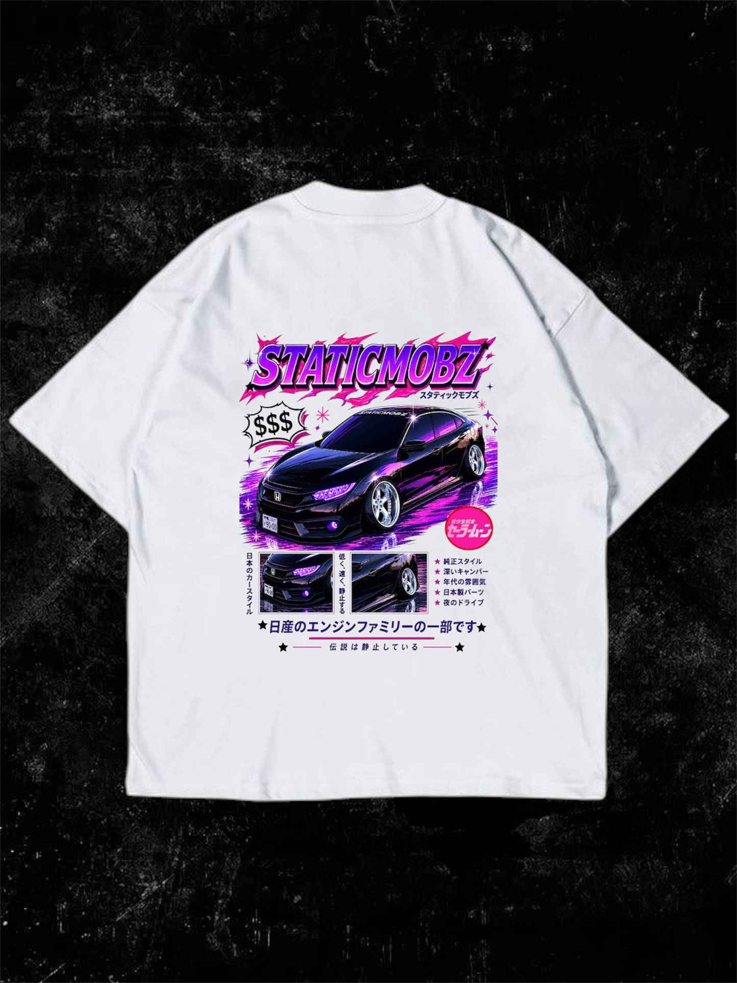 Honda LX 2018 StaticMobz Collab Shirt