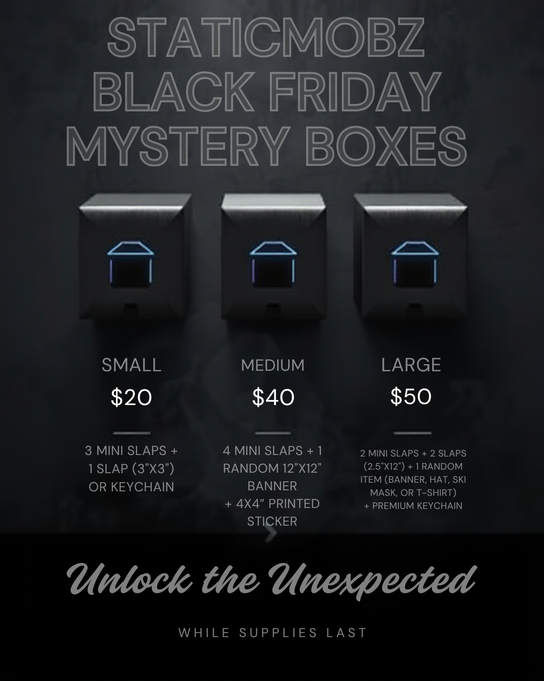 BLACKFRIDAY MISTERY BOXES