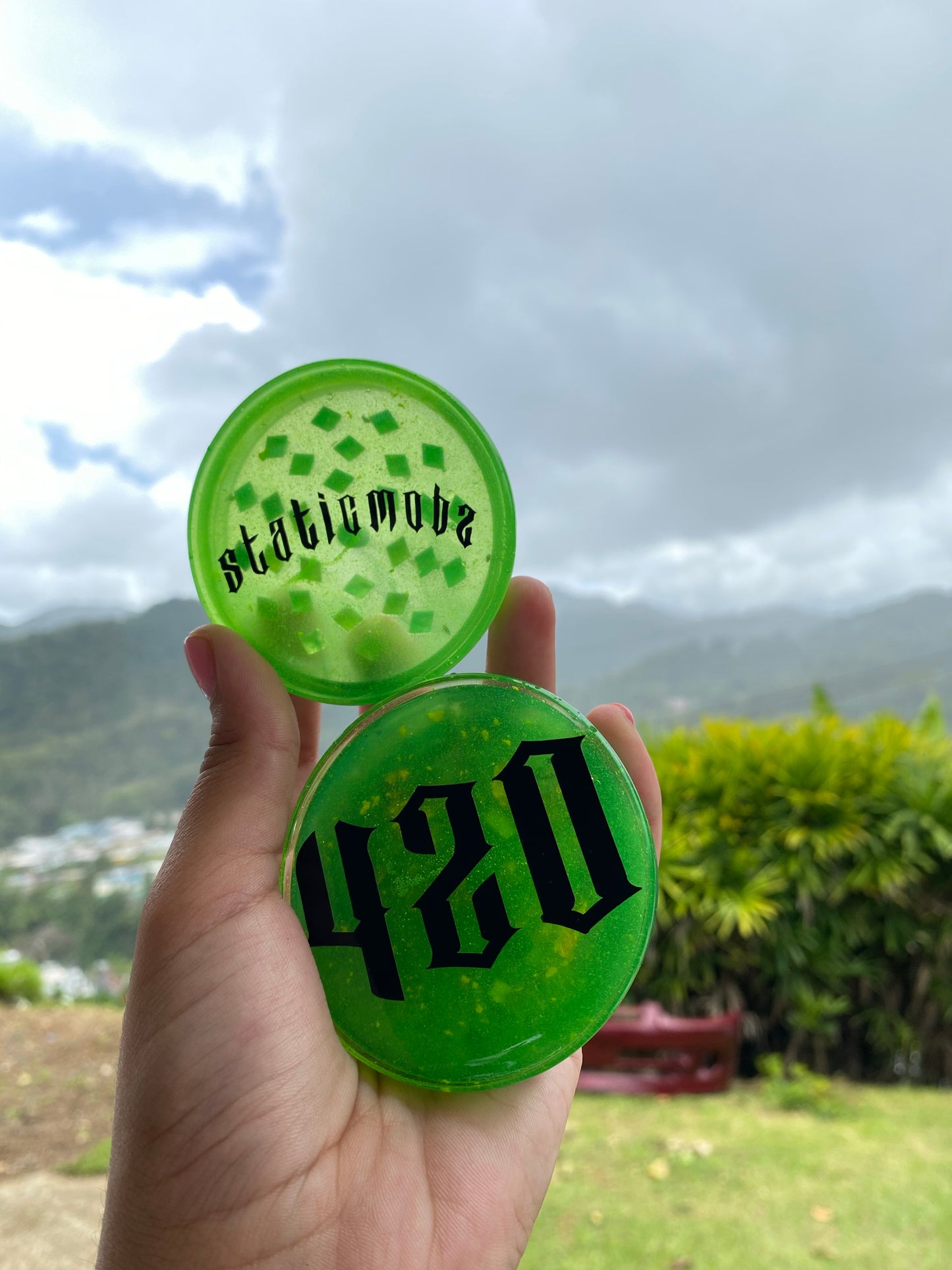 Static Mobz 4/20 (hand made) Grinder