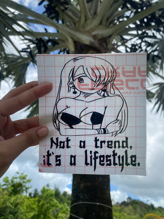 Not a trend, it’s a Lifestyle x Anime inspired Slap