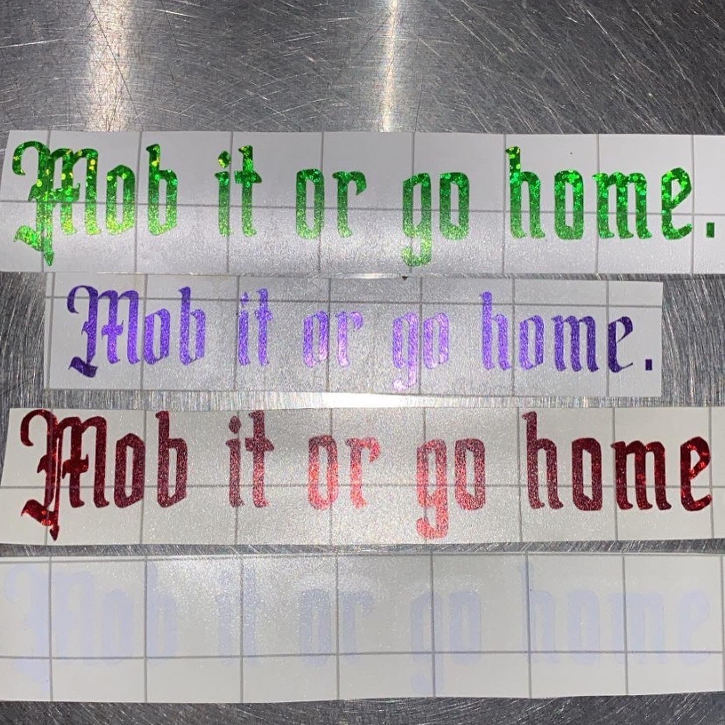 Mob it or go home /  mini slap