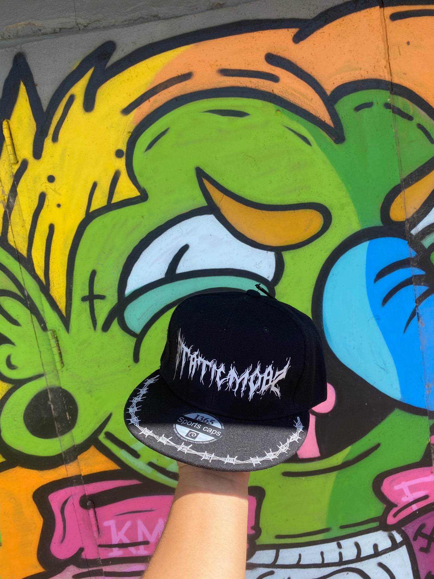 Snapback Reflective StaticMobz Cap